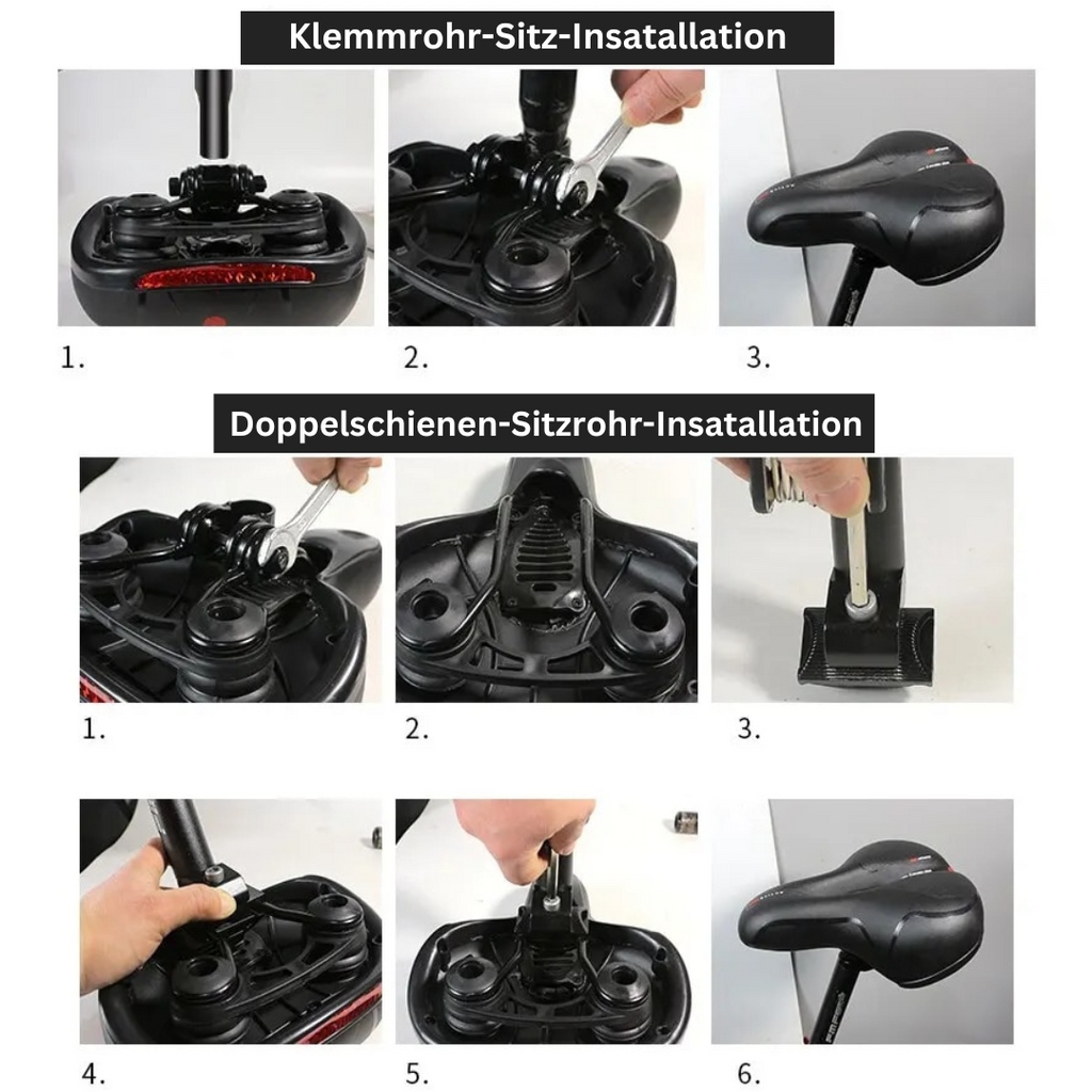 CloudComfort™ Selle de vélo Profi – Confort et performance pour votre saison de vélo 2024