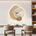 Horloge Murale Scandinave Luxueuse | Design Moderne & Éclairage