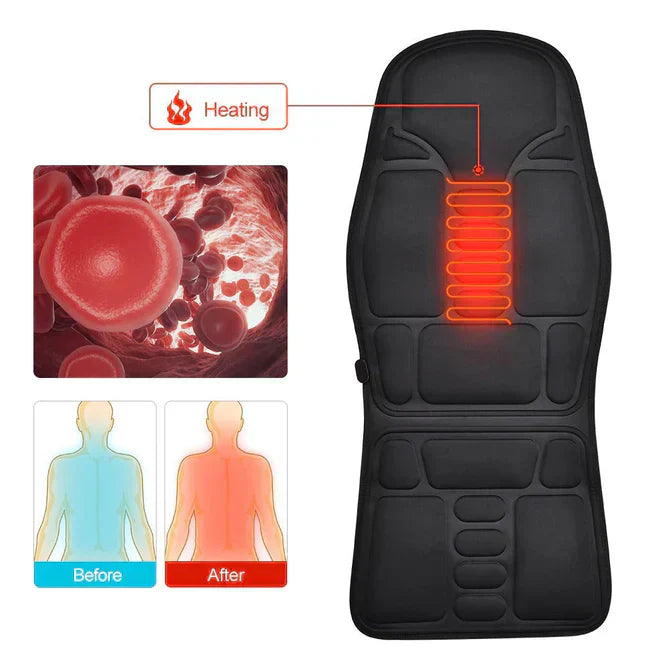 Skanto | Le fauteuil de massage premium avec dos et coussin de cou chauffants