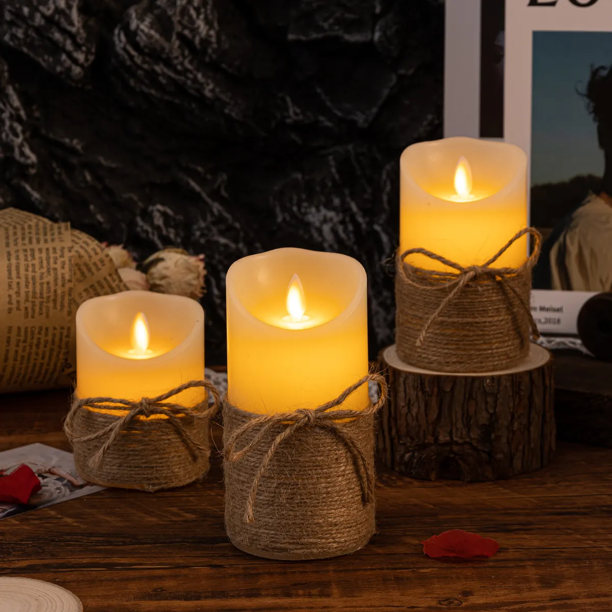 Bougies LED Sentymental - GlowFlicker