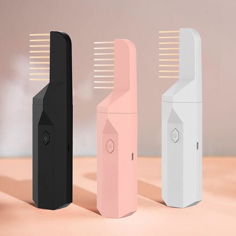 Brosse chauffante à vapeur pour des cheveux parfaitement lisses