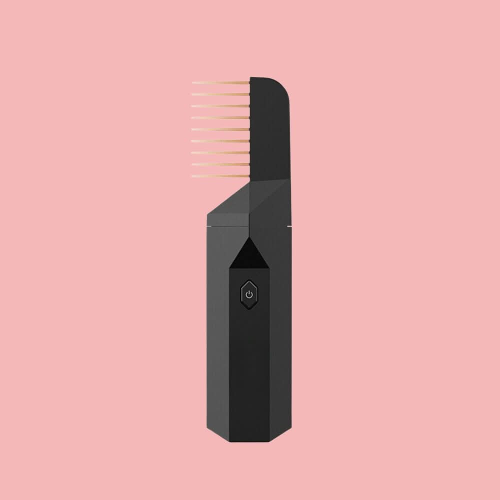 Brosse chauffante à vapeur pour des cheveux parfaitement lisses