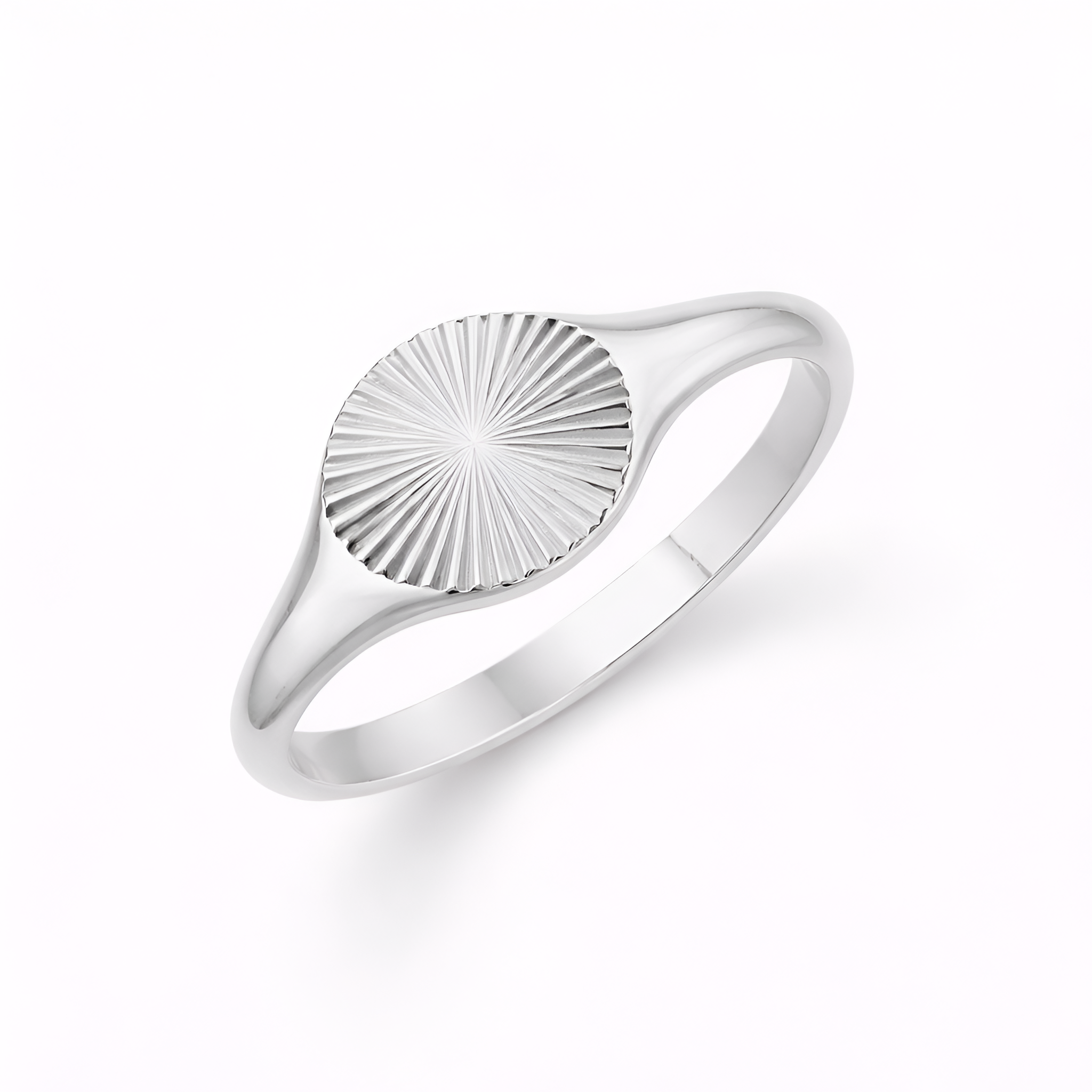 Quinn - Bague minimaliste Wave pour femme