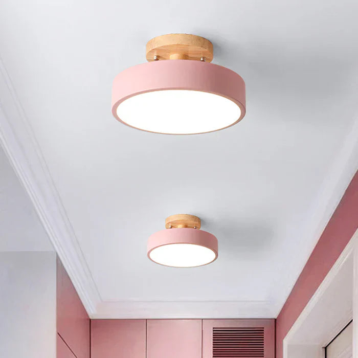 Lampe de plafond LED scandinave - NordWood