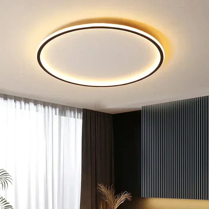 Lampe de plafond ronde scandinave - AuroraSphere