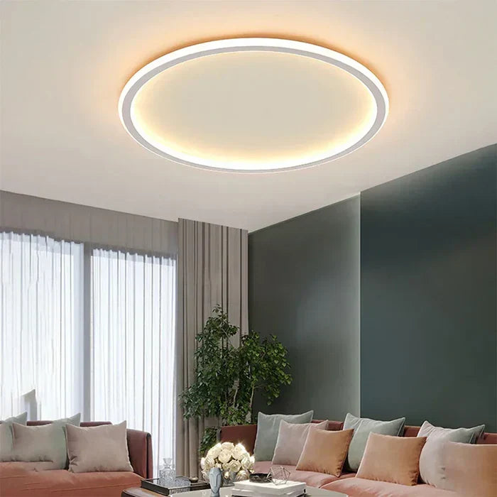 Lampe de plafond ronde scandinave - AuroraSphere