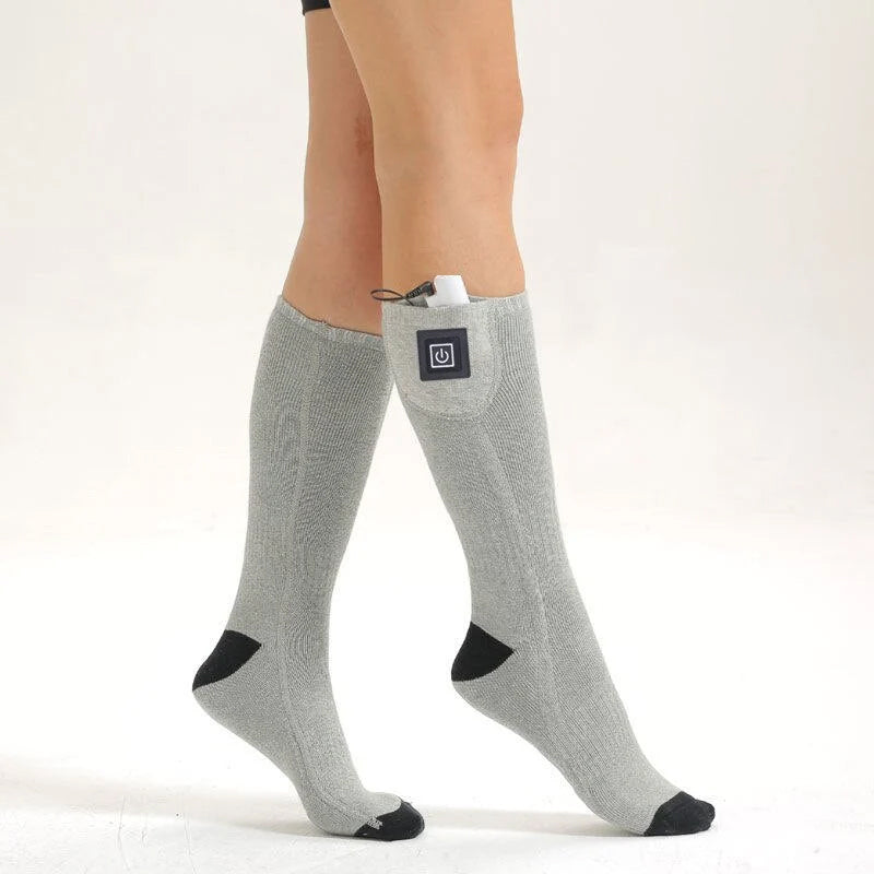 Chaussettes Chauffantes HeatWave – Rechargeables, Chaleureuses et Confortables