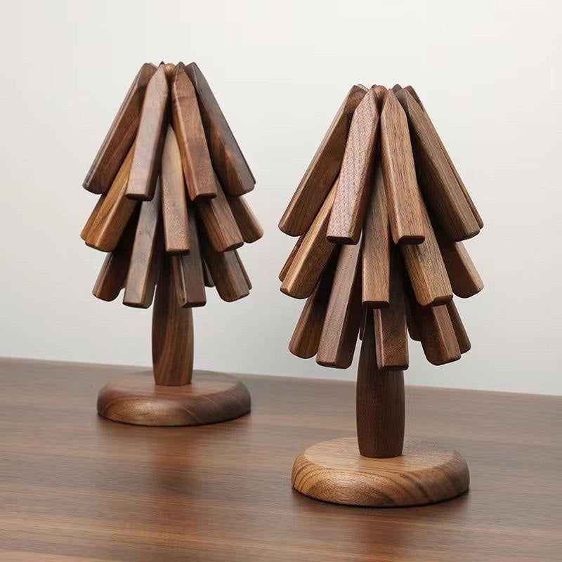 Trivet™ Sous-plat en bois pour plats chauds