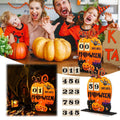 Calendrier de l'Avent Halloween en Bois