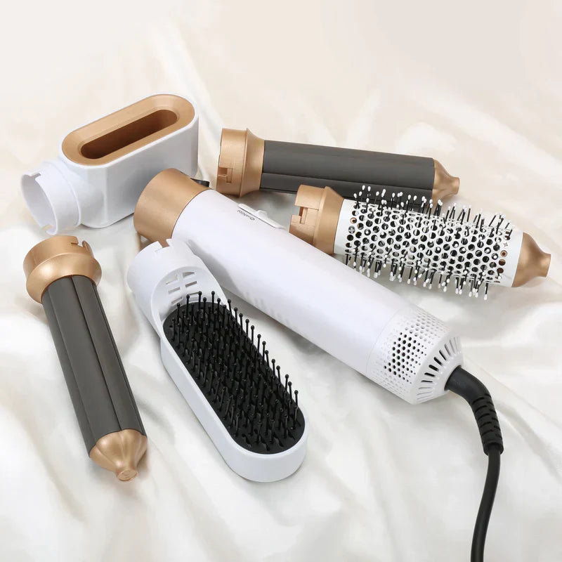 Styliste Capillaire Premium 5-en-1 pour Femmes avec Options Boucles et Lisses