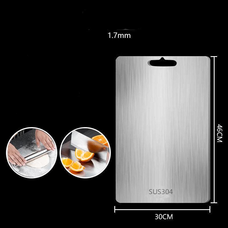 Planche à Découper en Acier Inoxydable pour Cuisine