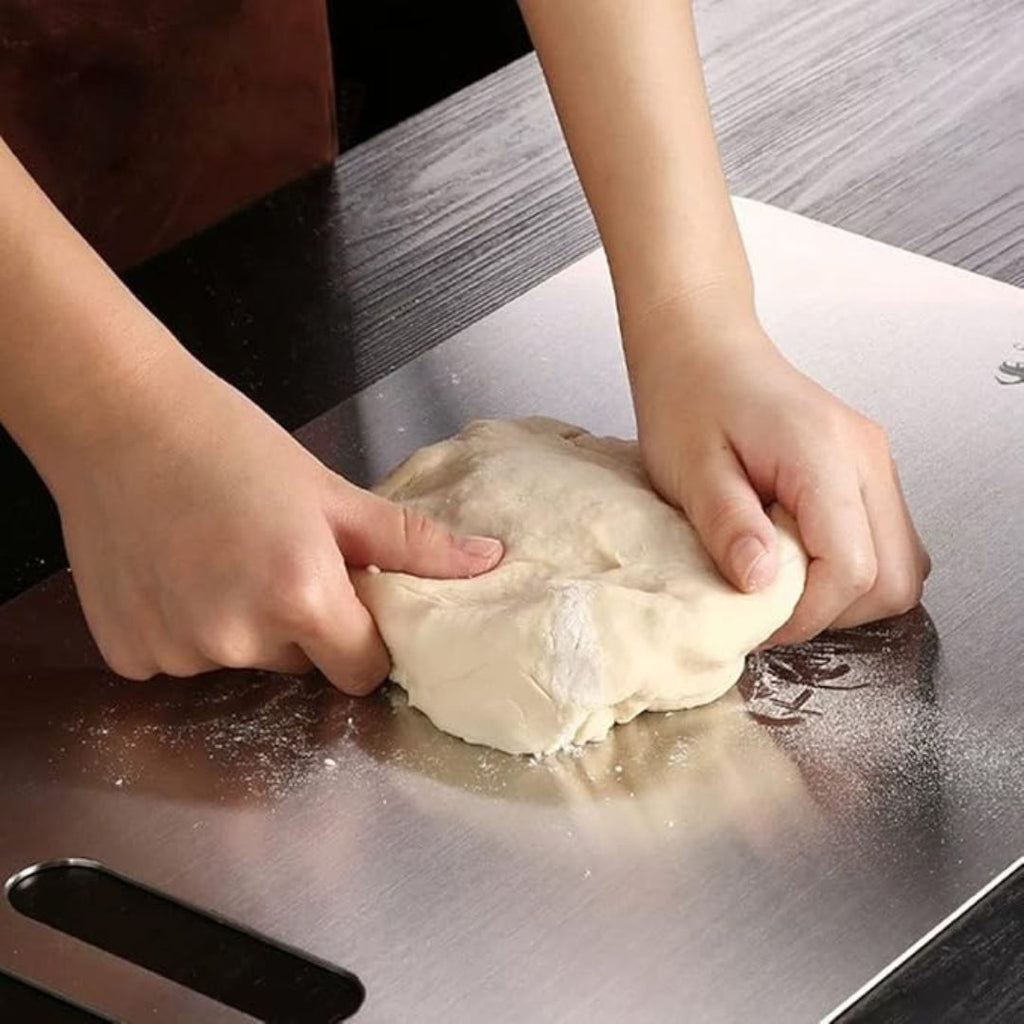 Planche à Découper en Acier Inoxydable pour Cuisine