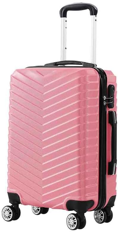 Valise à coque rigide avec serrure et roues pivotantes – Rosemont