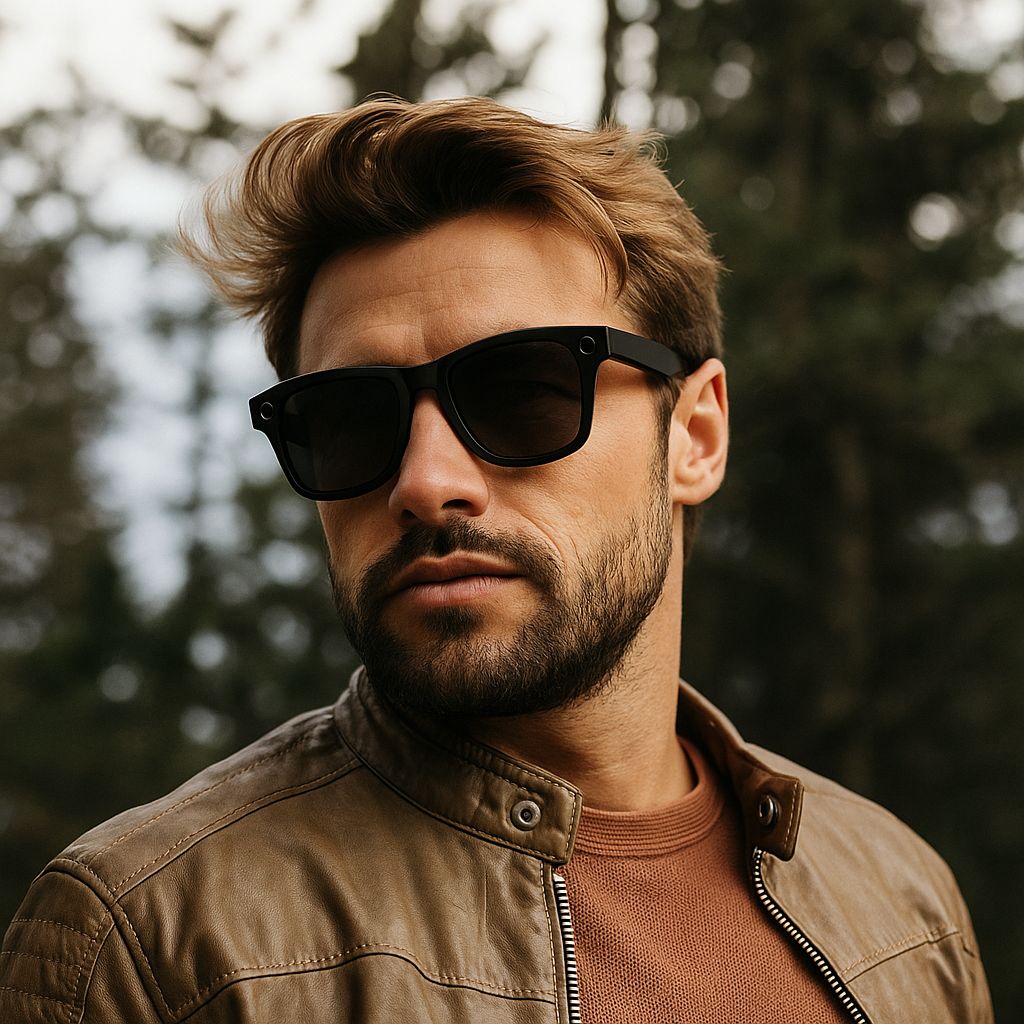 VisionX Lunettes Intelligentes – Lunettes Élégantes avec Caméra et Audio