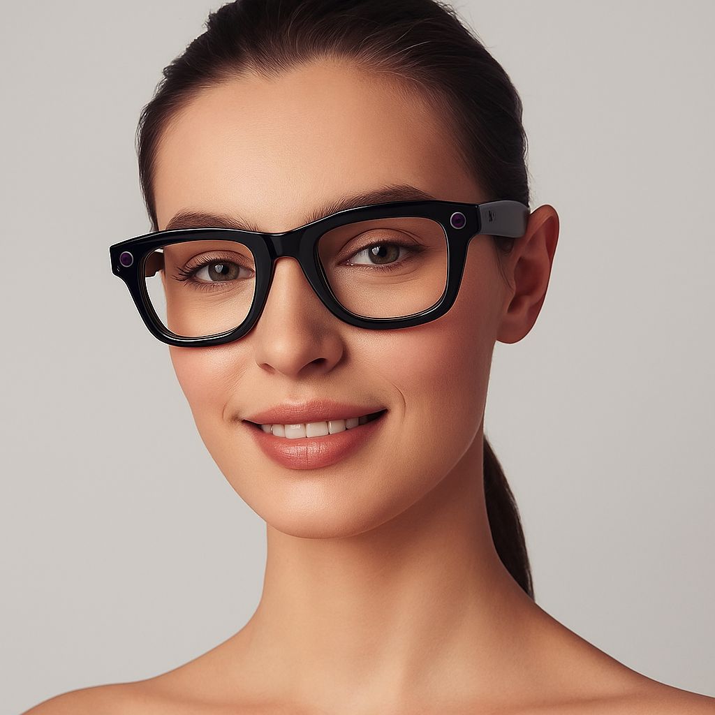VisionX Lunettes Intelligentes – Lunettes Élégantes avec Caméra et Audio