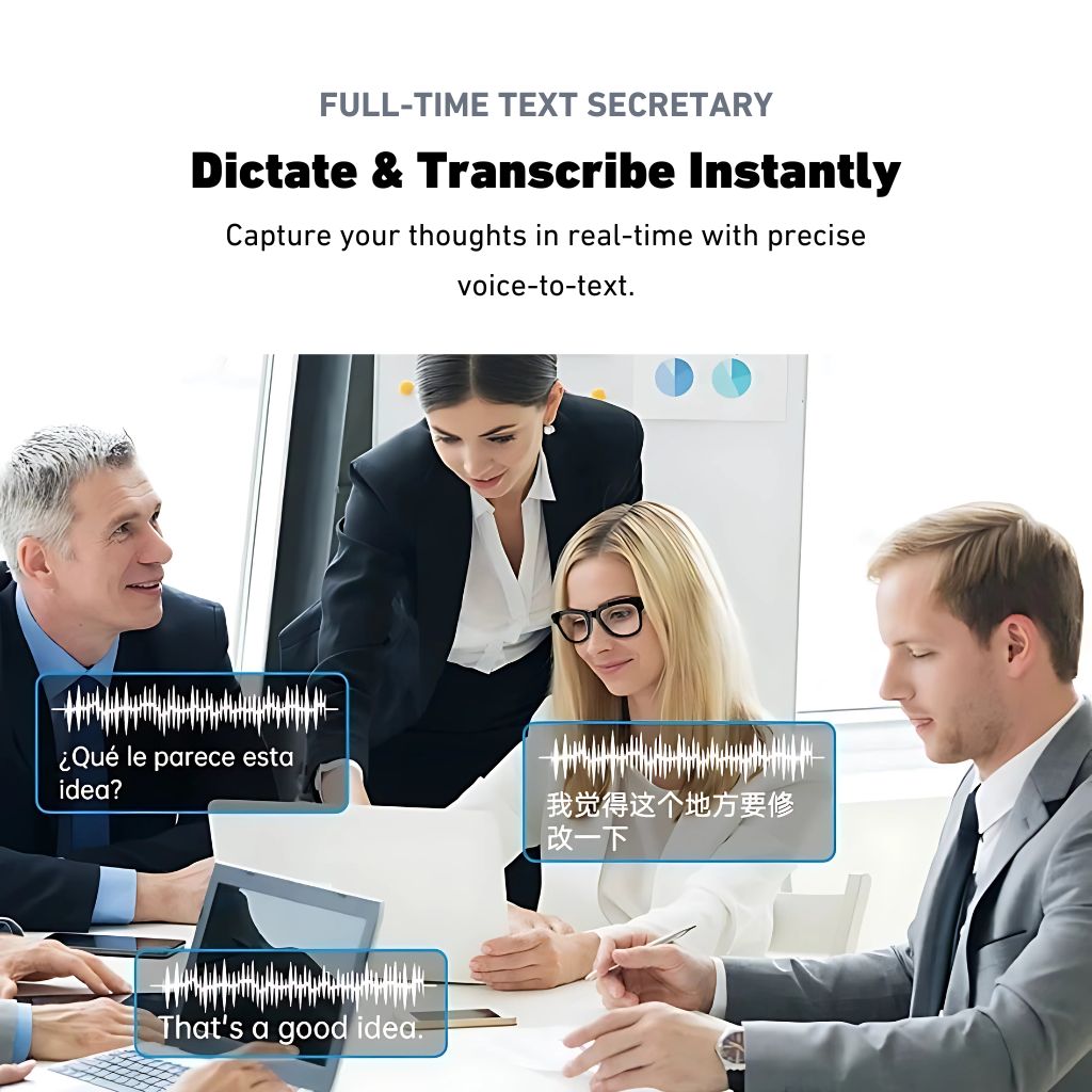 VisionX Lunettes Intelligentes – Lunettes Élégantes avec Caméra et Audio