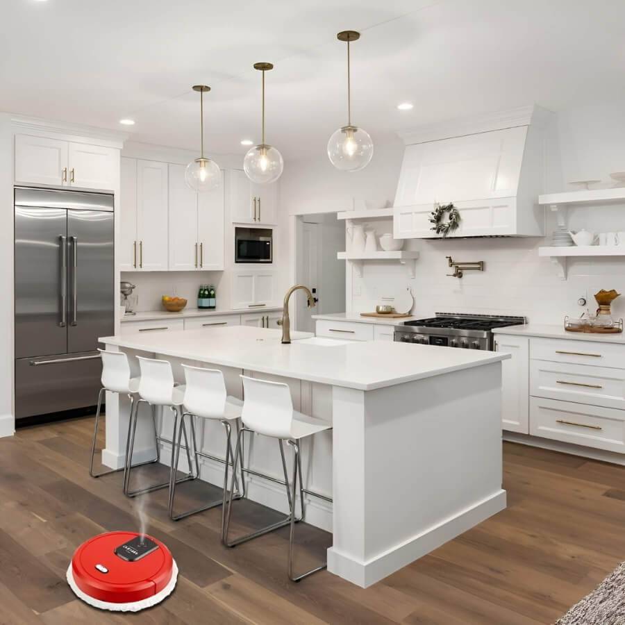 Robot Mop Intelligent Automatique pour le Nettoyage des Sols