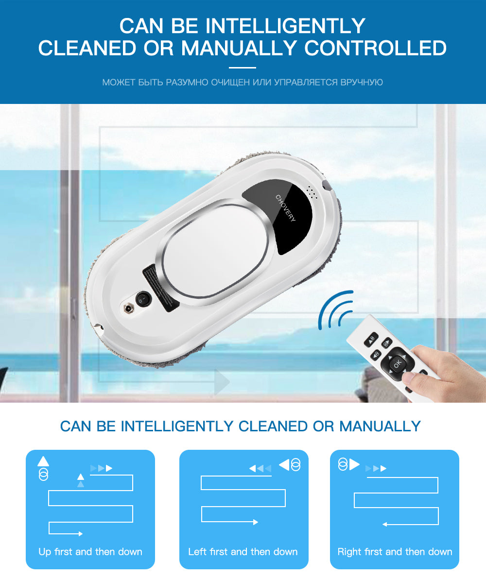 ASPIRATEUR ROBOTIQUE INTELLIGENT AVEC TÉLÉCOMMANDÉ – FONCTION D'ASPIRATION ET DE NETTOYAGE AUTOMATIQUE