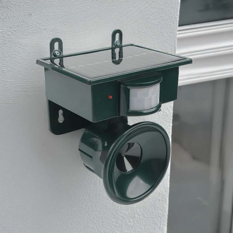 Répulseur de Oiseaux Solaire Ultrasonique Intelligent