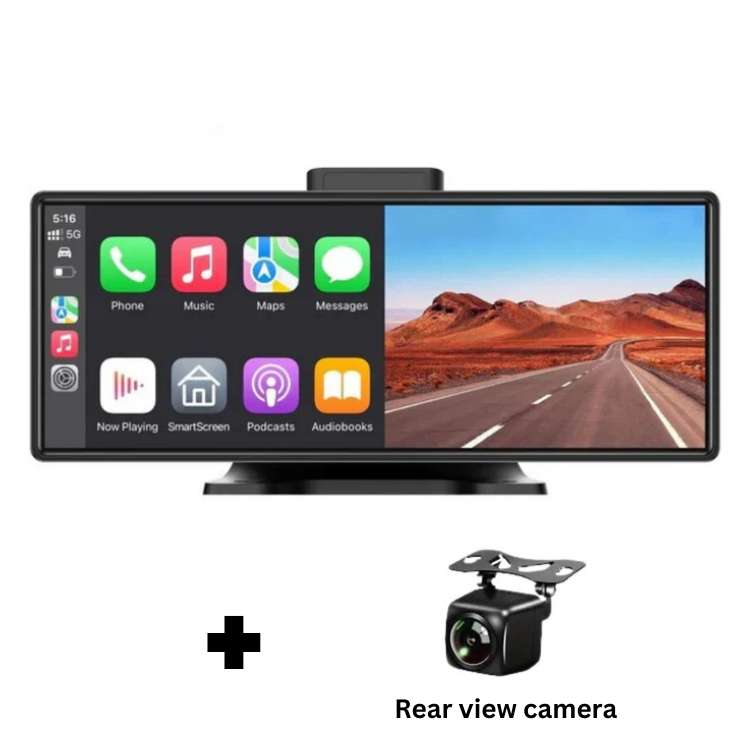 SmartDrive Écran sans fil CarPlay & Android Auto 10,25”