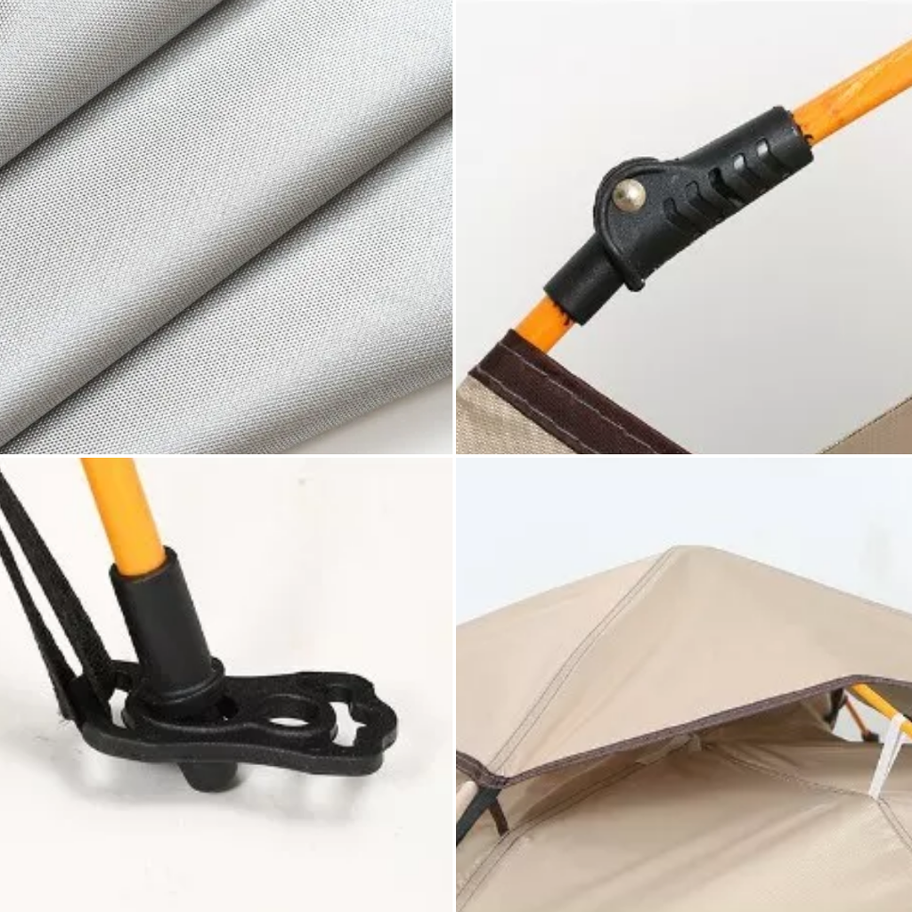 Tente Dépliable Rapide | Imperméable & Résistante au Vent | 3 Sec