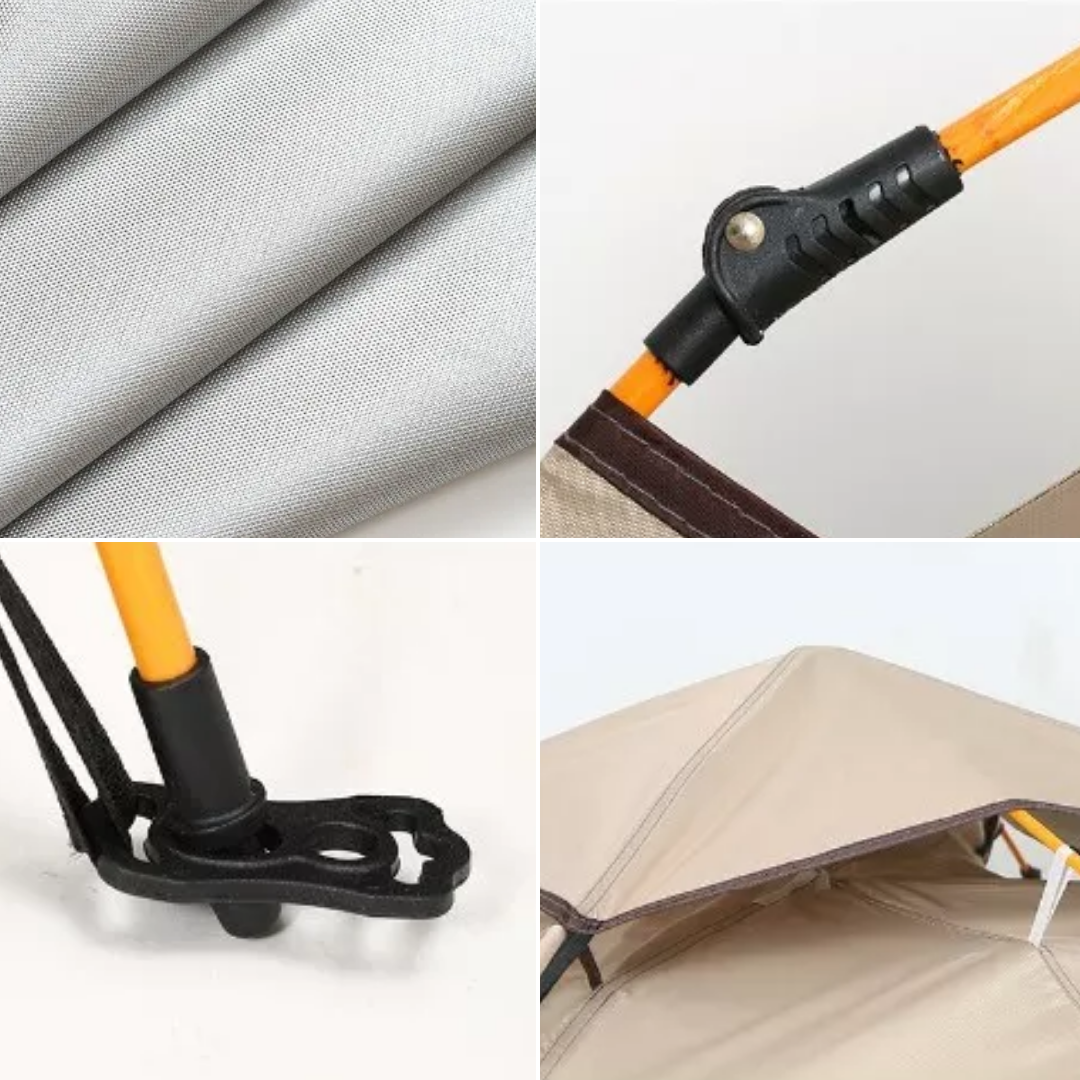 Tente Dépliable Rapide | Imperméable & Résistante au Vent | 3 Sec