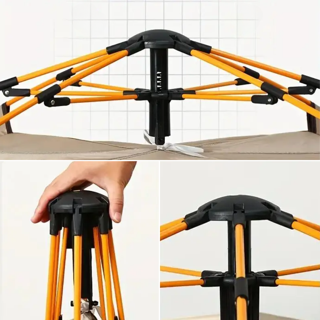 Tente Dépliable Rapide | Imperméable & Résistante au Vent | 3 Sec