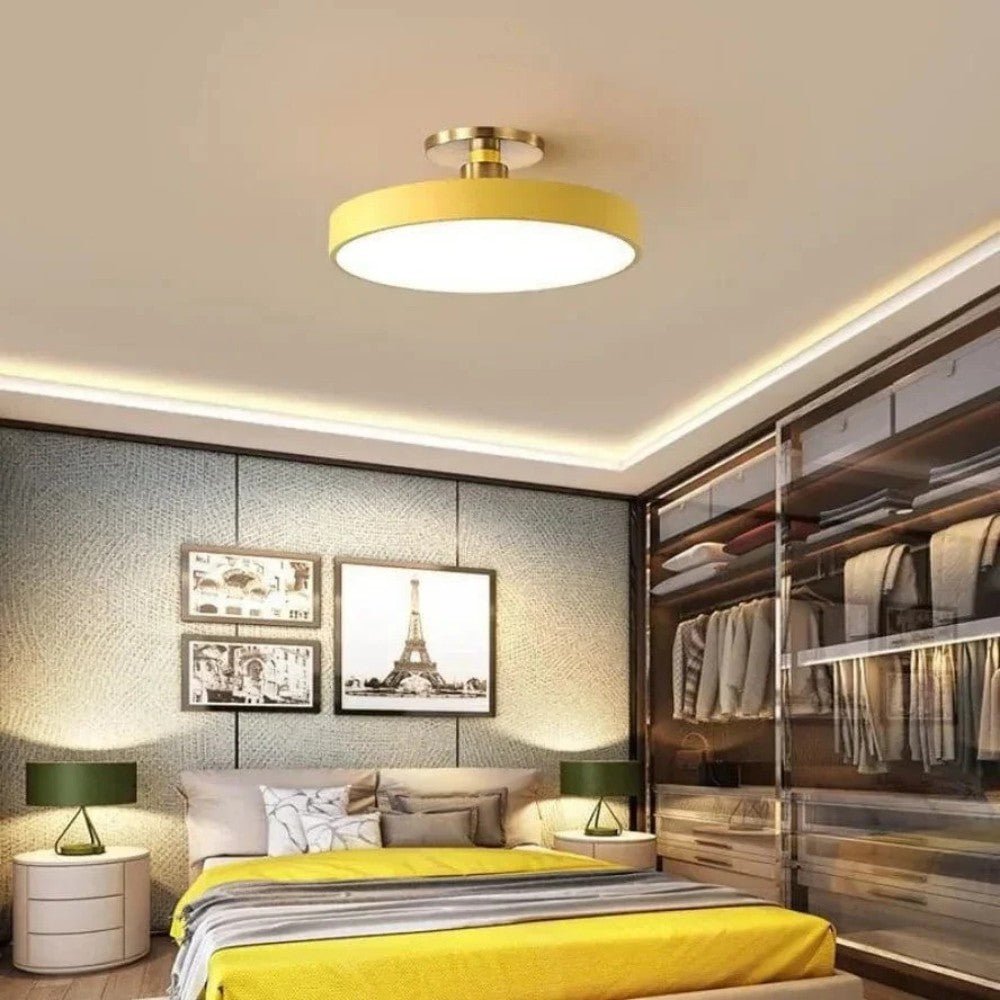 Lumière de Plafond LED Moderne à Douce Lueur