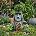 Statue de Jardin Solaire avec Pot
