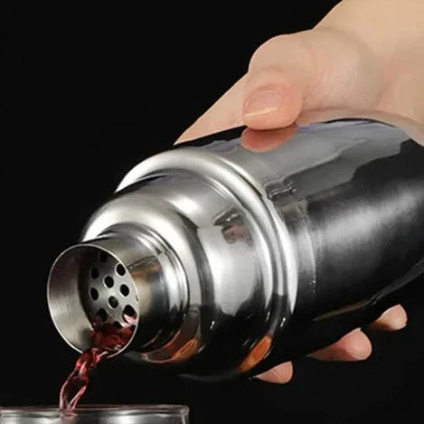 Kit de Bar Métallique de Luxe – Ensemble de Cocktails pour Mixologie