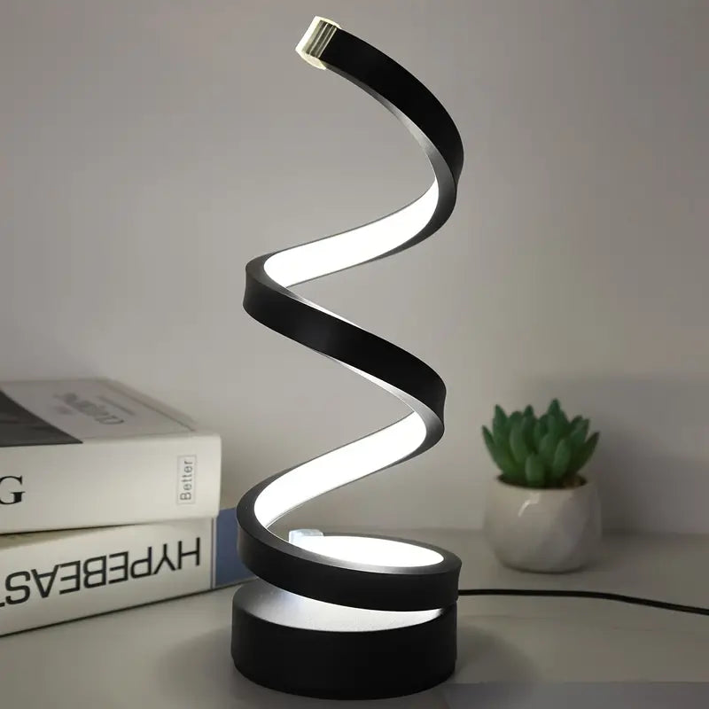 SPIRALUX Lampe de Table - Design Spiral Moderne Dimmable