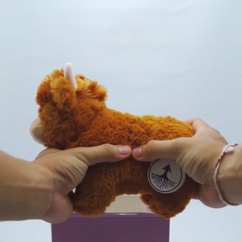 Le peluche de vache des Highlands - Un excellent cadeau