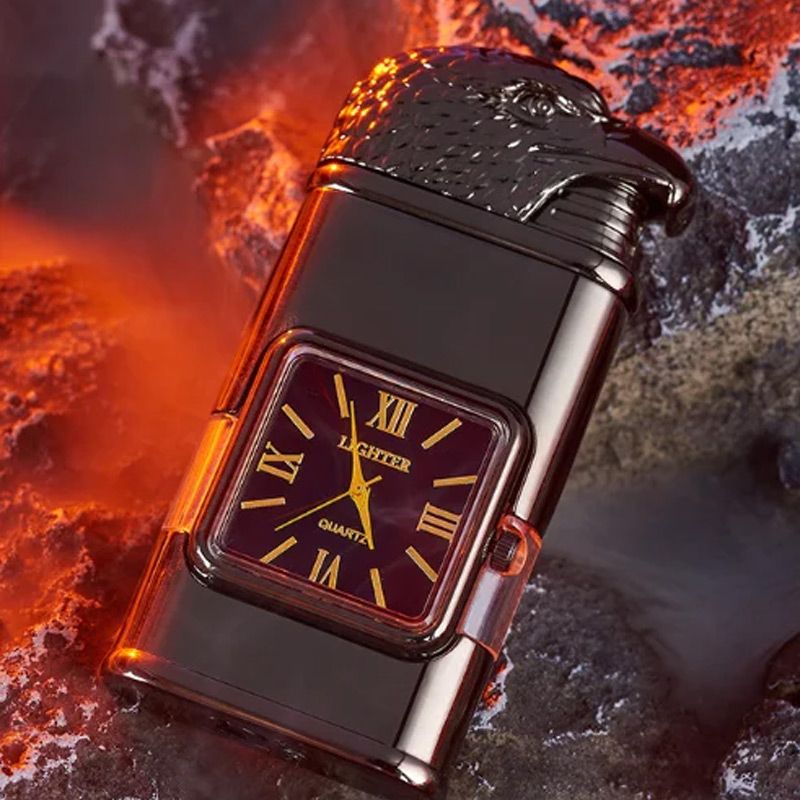 Sandsberg Montre Vintage Bezel Jetflamme Briquet de Poche