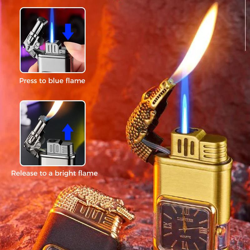 Sandsberg Montre Vintage Bezel Jetflamme Briquet de Poche