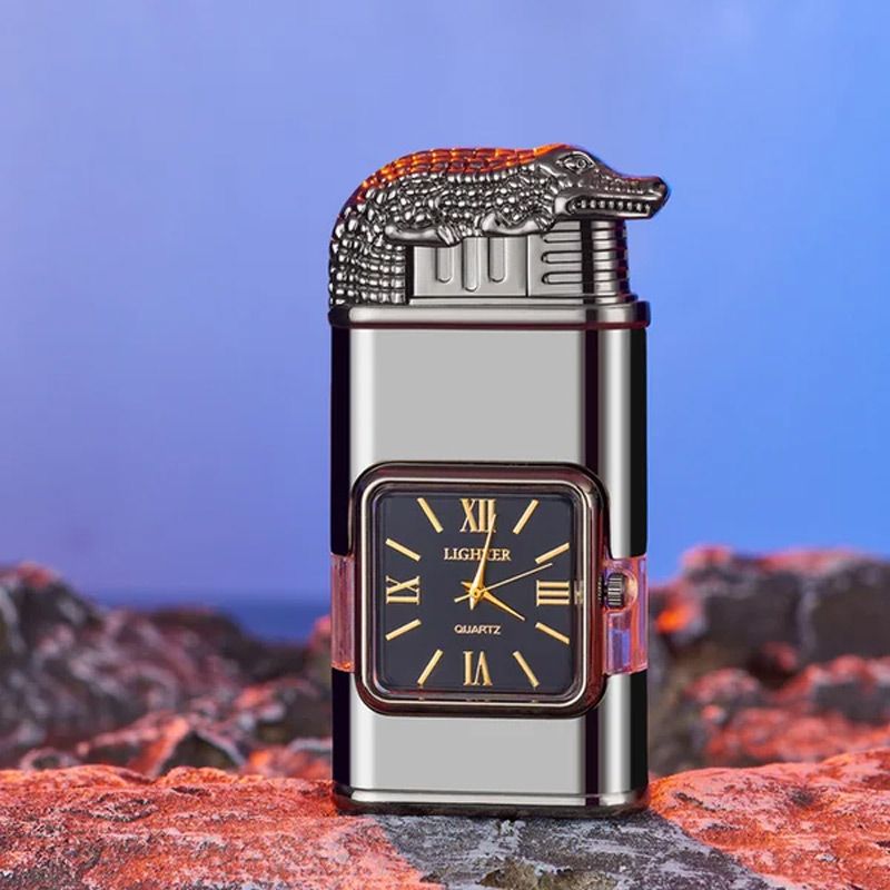 Sandsberg Montre Vintage Bezel Jetflamme Briquet de Poche