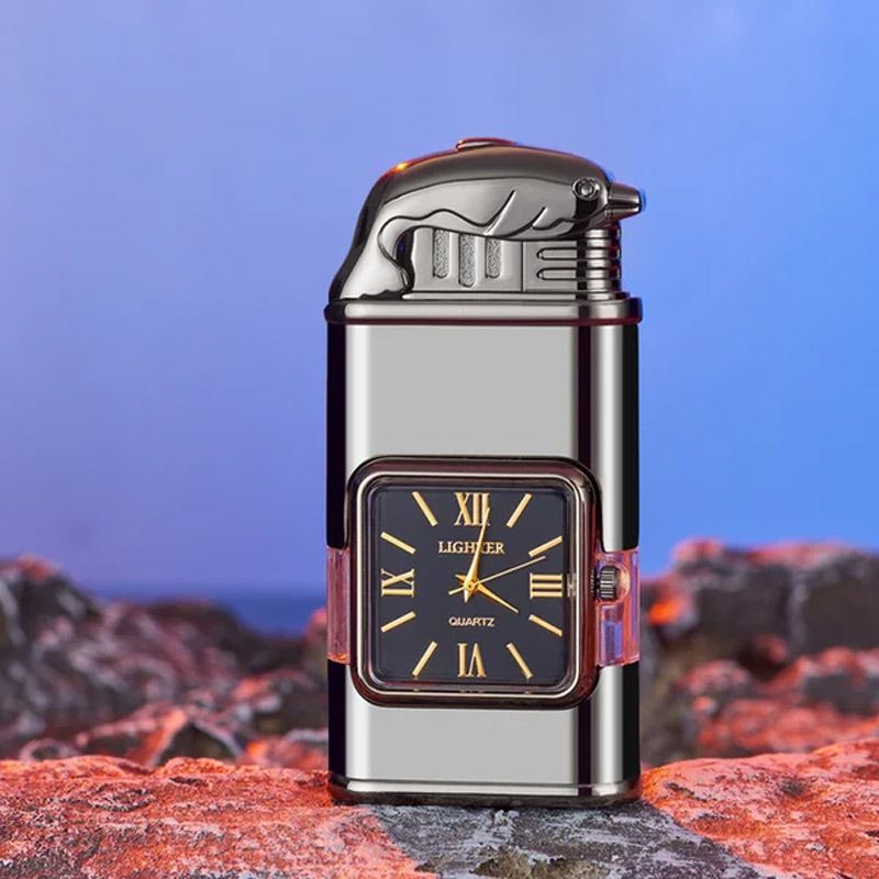 Sandsberg Montre Vintage Bezel Jetflamme Briquet de Poche