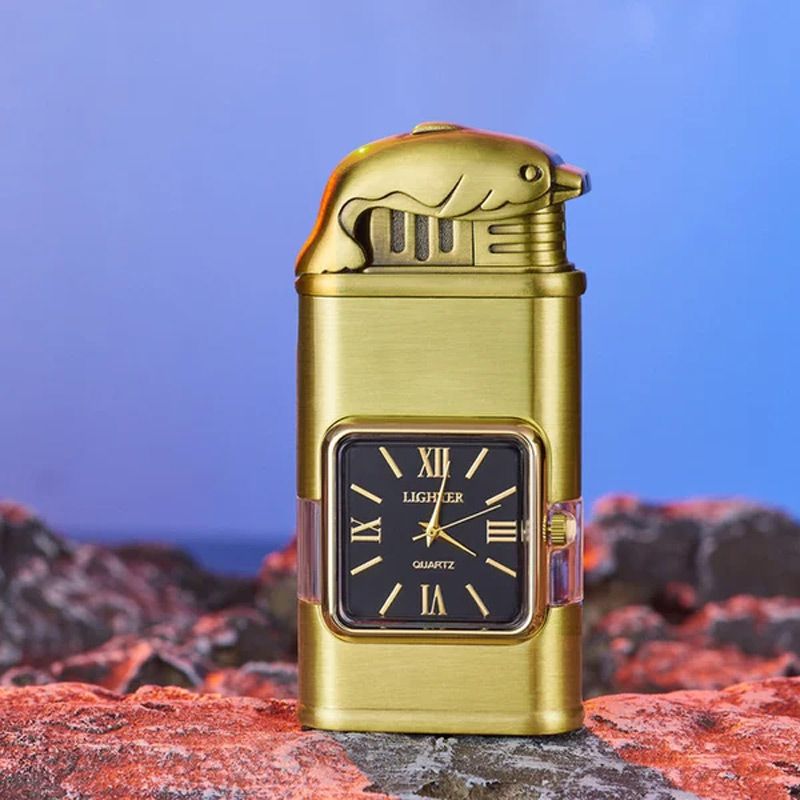 Sandsberg Montre Vintage Bezel Jetflamme Briquet de Poche
