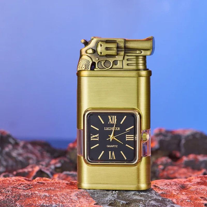 Sandsberg Montre Vintage Bezel Jetflamme Briquet de Poche