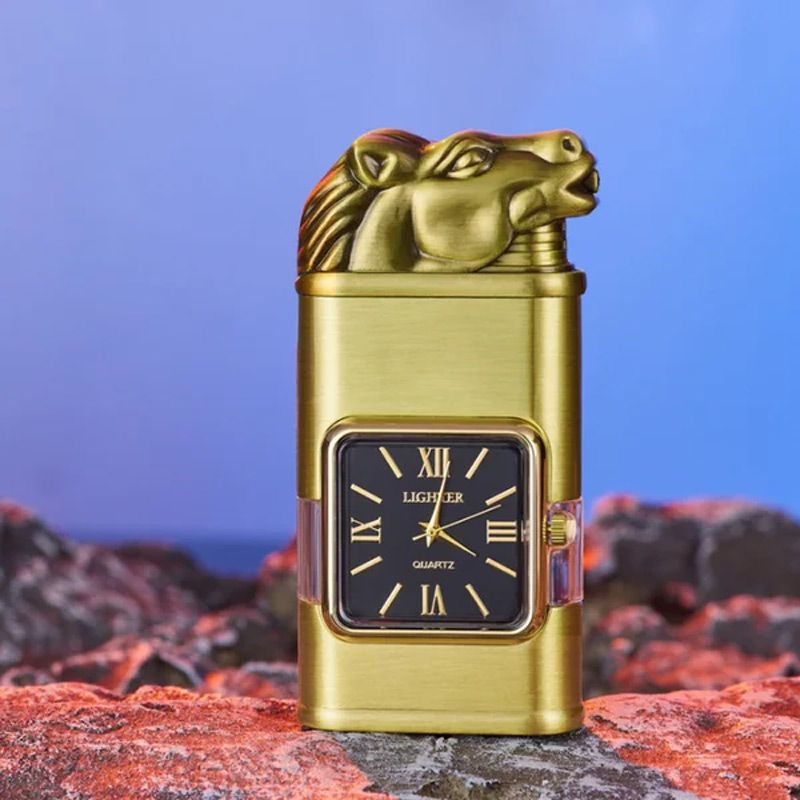 Sandsberg Montre Vintage Bezel Jetflamme Briquet de Poche
