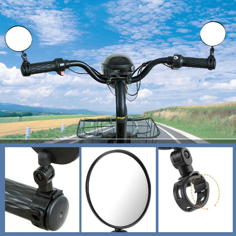 Miroir de sécurité 360° pour cyclistes