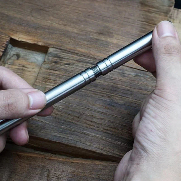 SteelSlice™ | Ensemble de Couteaux de Poche en Acier Inoxydable (Set de 2)