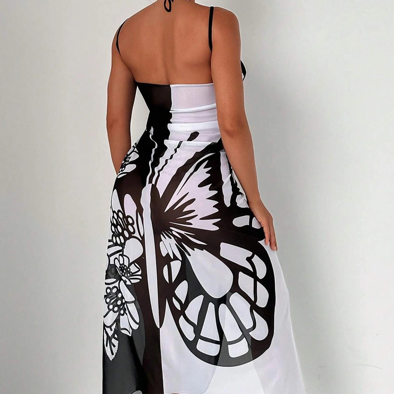 ButterflyWrap™ | Robe de Plage & Serviette pour Femmes en Un | Style Féminin & Confort Optimal