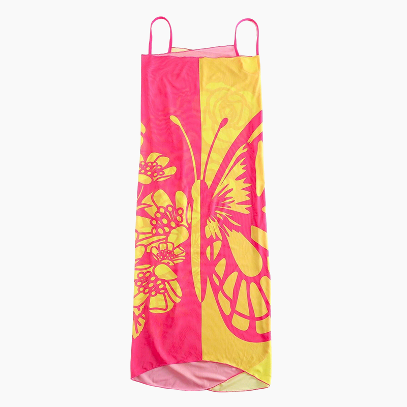 ButterflyWrap™ | Robe de Plage & Serviette pour Femmes en Un | Style Féminin & Confort Optimal