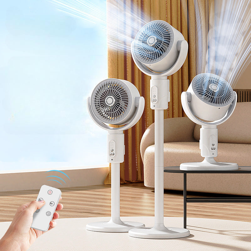 Ventilateur sur pied réglable et silencieux avec télécommande