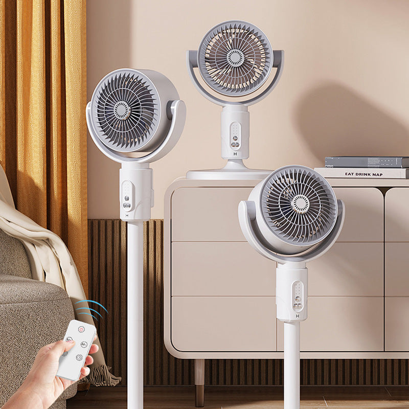 Ventilateur sur pied réglable et silencieux avec télécommande