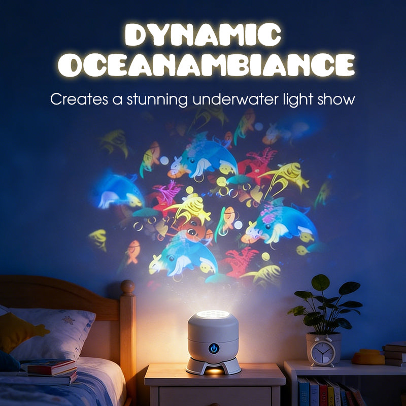 STARFLOW – Projecteur LED Dynamique pour un Éclairage Relaxant et Décoratif
