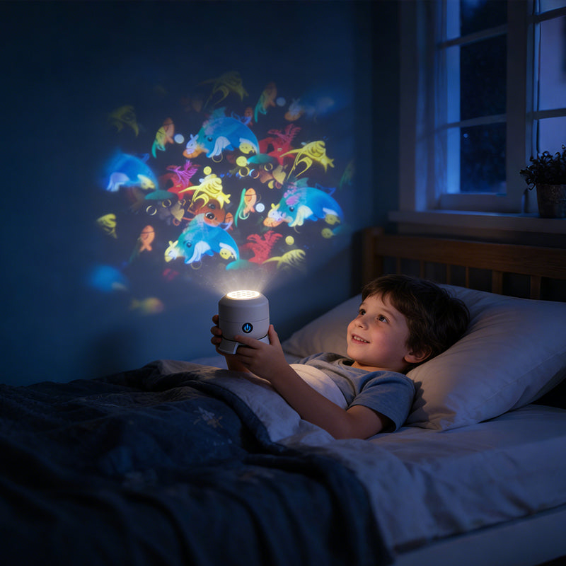 STARFLOW – Projecteur LED Dynamique pour un Éclairage Relaxant et Décoratif