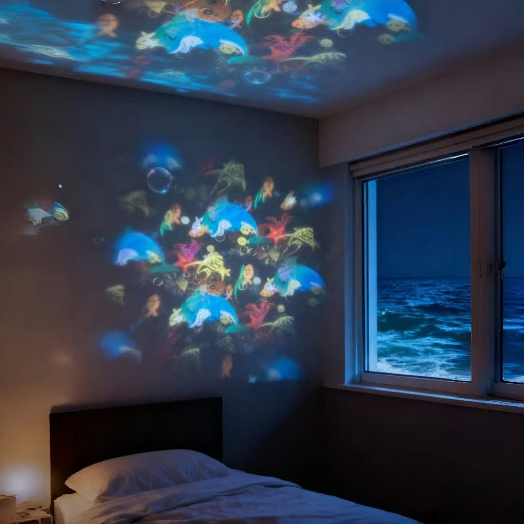 STARFLOW – Projecteur LED Dynamique pour un Éclairage Relaxant et Décoratif