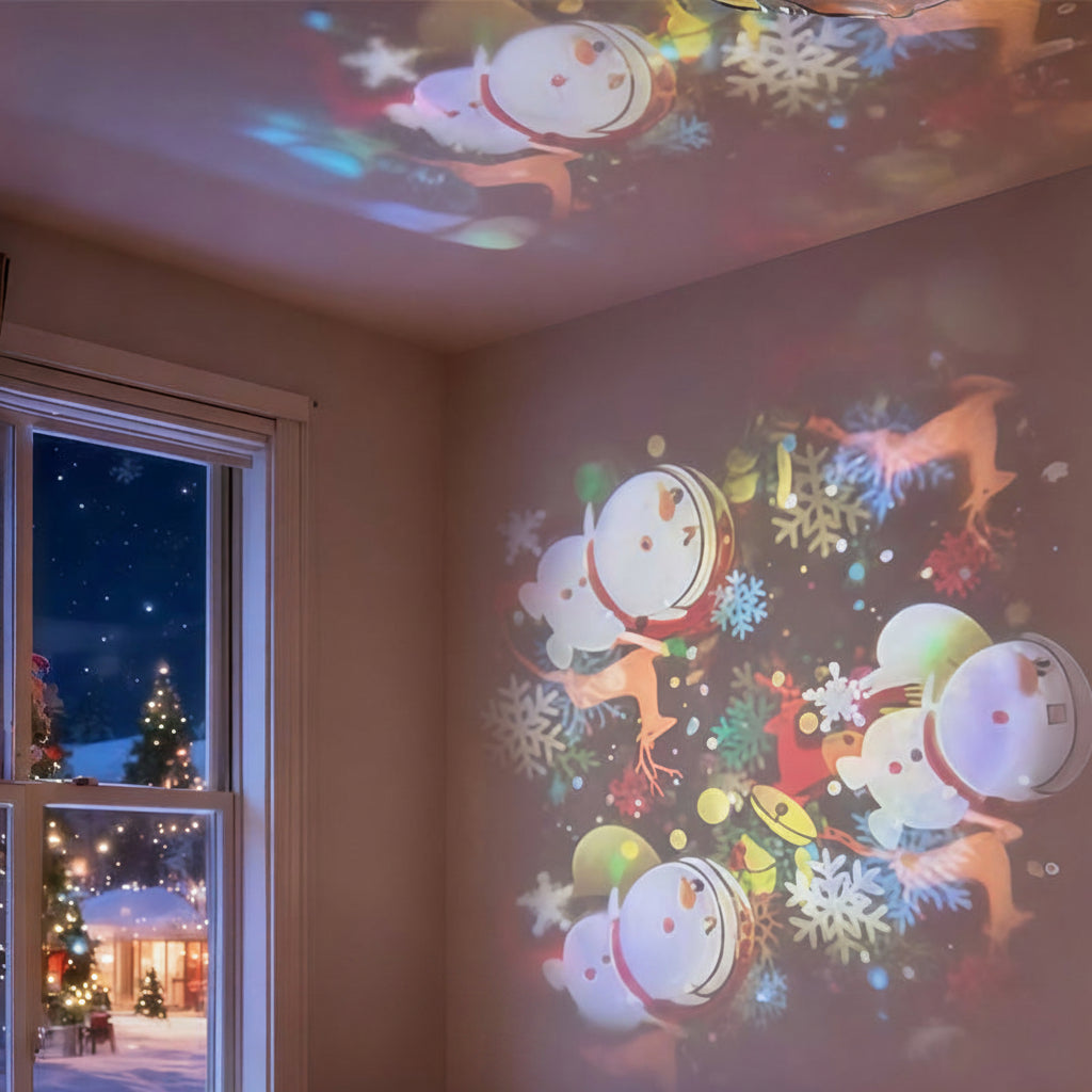 STARFLOW – Projecteur LED Dynamique pour un Éclairage Relaxant et Décoratif