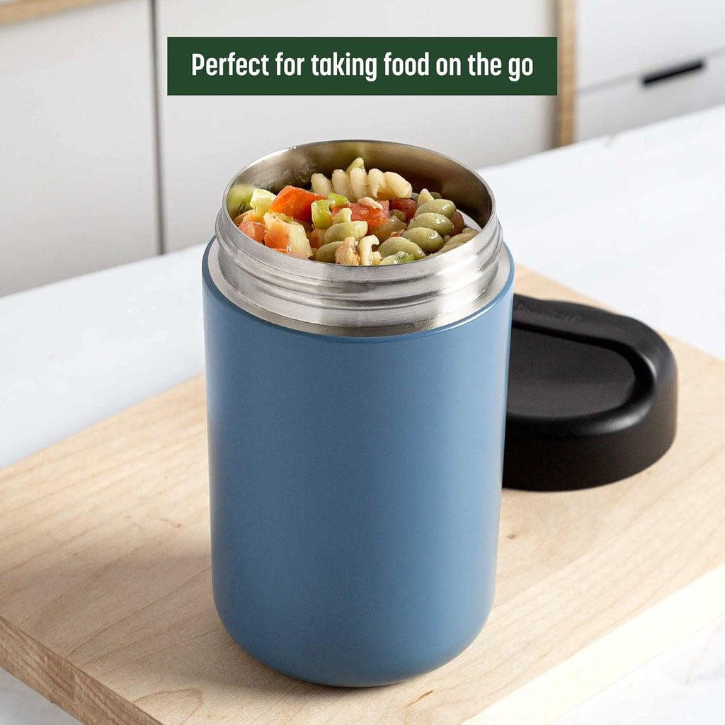 Conteneur Chauffe-Aliments en Acier Inoxydable avec Poignée - WarmCarry